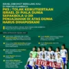 PKS tolak kedatangan Timnas Israel U-20