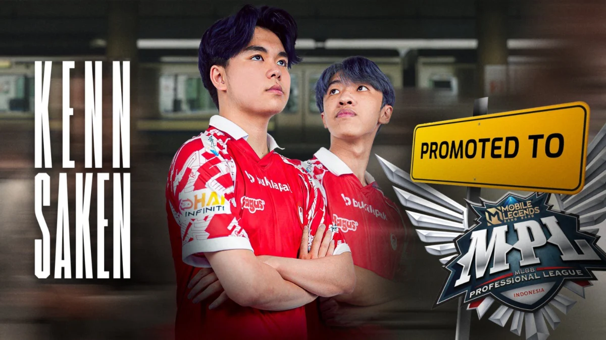 Super Kenn dan Saken Promosi ke Bigetron Alpha di MPL ID Season 11. Kredit Foto: Twitter @bigetronesports
