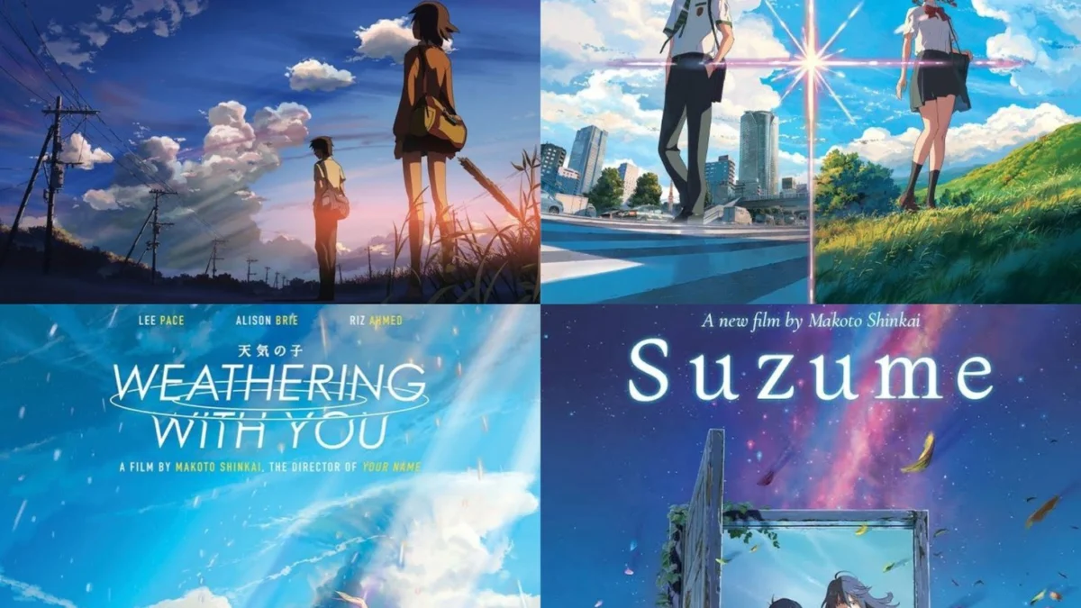 Poster 4 Film Karya Makoto Shinkai