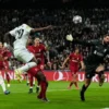 Pertandingan UCL 2022/2023 antara Liverpool vs Real Madrid