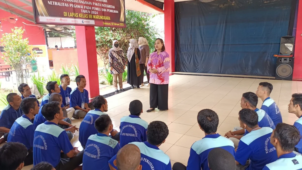 BNNK Sukabumi Rehabilitasi Puluhan Warga Binaan