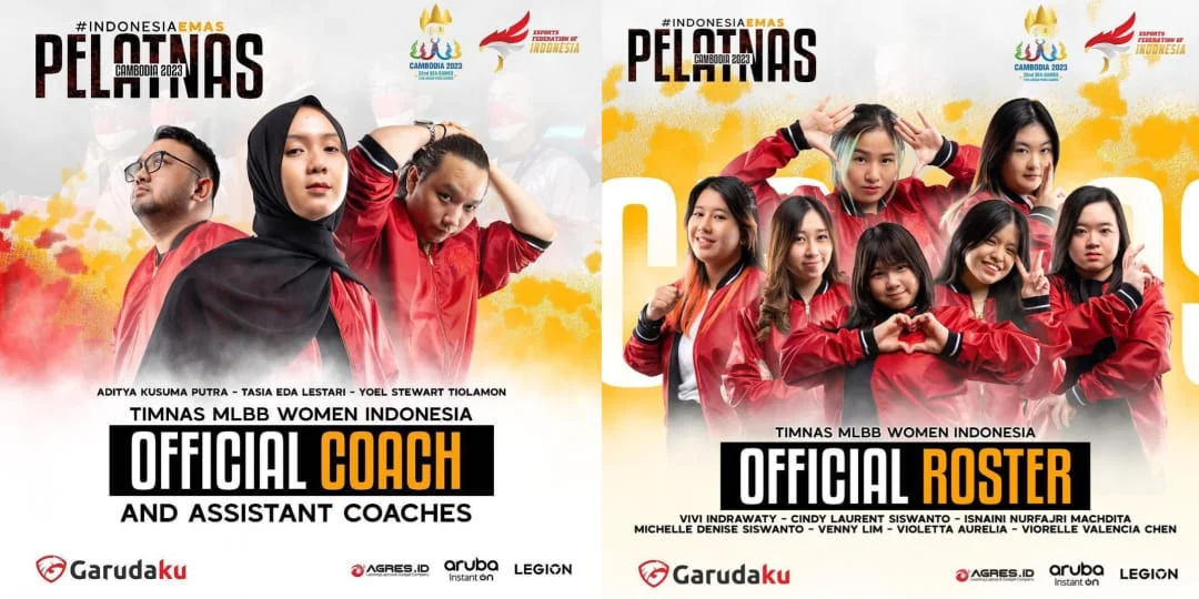 Inilah Roster Timnas MLBB Ladies Indonesia