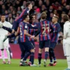 Laga El Clasico antara Barcelona vs Real Madrid.