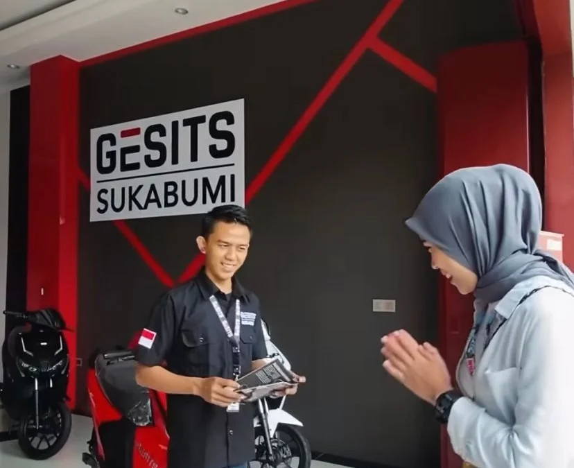 Motor Listrik ‘Gesits’ Kini Hadir di Sukabumi, Ini Spesifikasi dan Harganya!