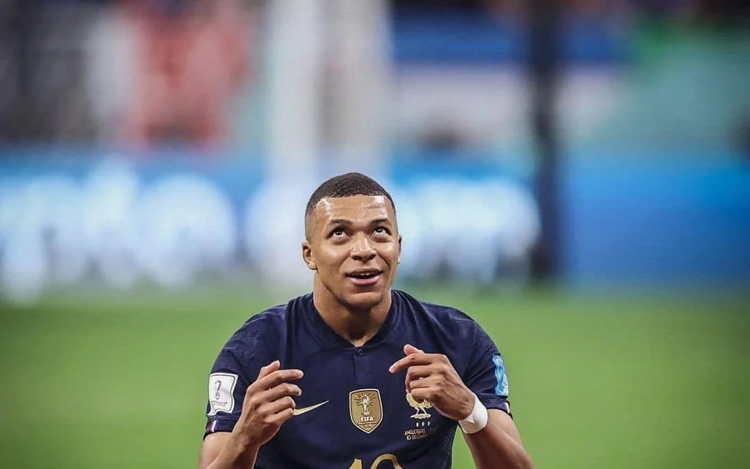 Kylian Mbappe Striker Timnas Prancis.