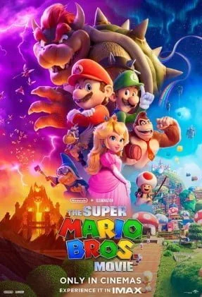 Poster Film The Super Mario. Bros