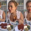 Lina Mukherjee Dianggap Menista Agama saat Pamer Makan Babi di Tiktok