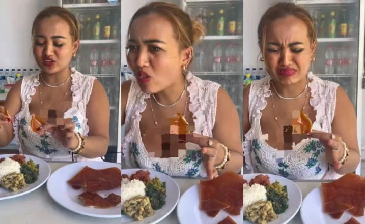 Lina Mukherjee Dianggap Menista Agama saat Pamer Makan Babi di Tiktok