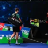 Viktor Axelsen Keluar Lapangan Setelah Pertandingan All England 2023.