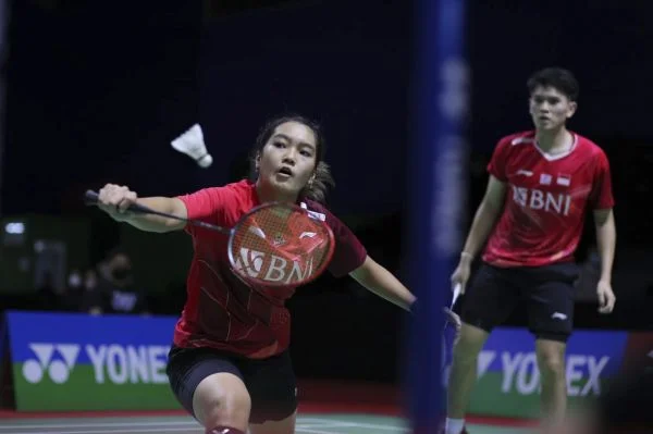 Adnan Maulana / Nita Violina Marwah Ganda Campuran asal Indonesia di Thailand International Challenge 2023.