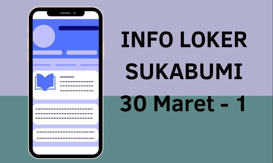 info loker sukabumi lulusan sma/smk 30 maret - 1