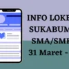 info loker sukabumi sma smk 31 maret - 2