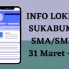 info loker sukabumi sma smk 31 maret