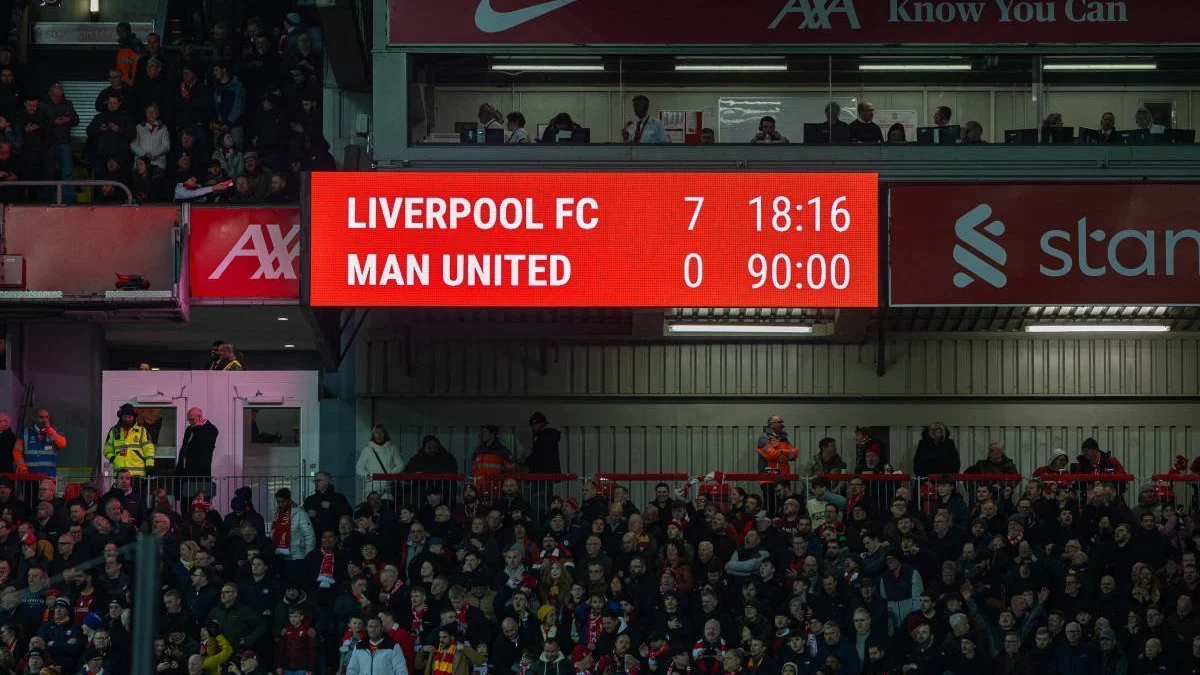 Liverpool 7 Manchester United 0