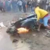 Pembakaran Motor di Rancaupas, Ciwidey