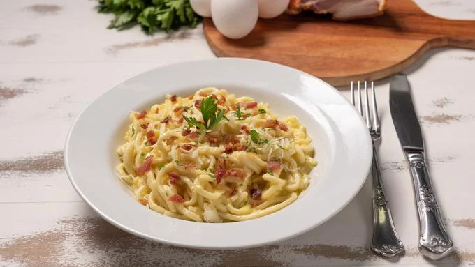 Resep Mie Indomie Carbonara Creamy