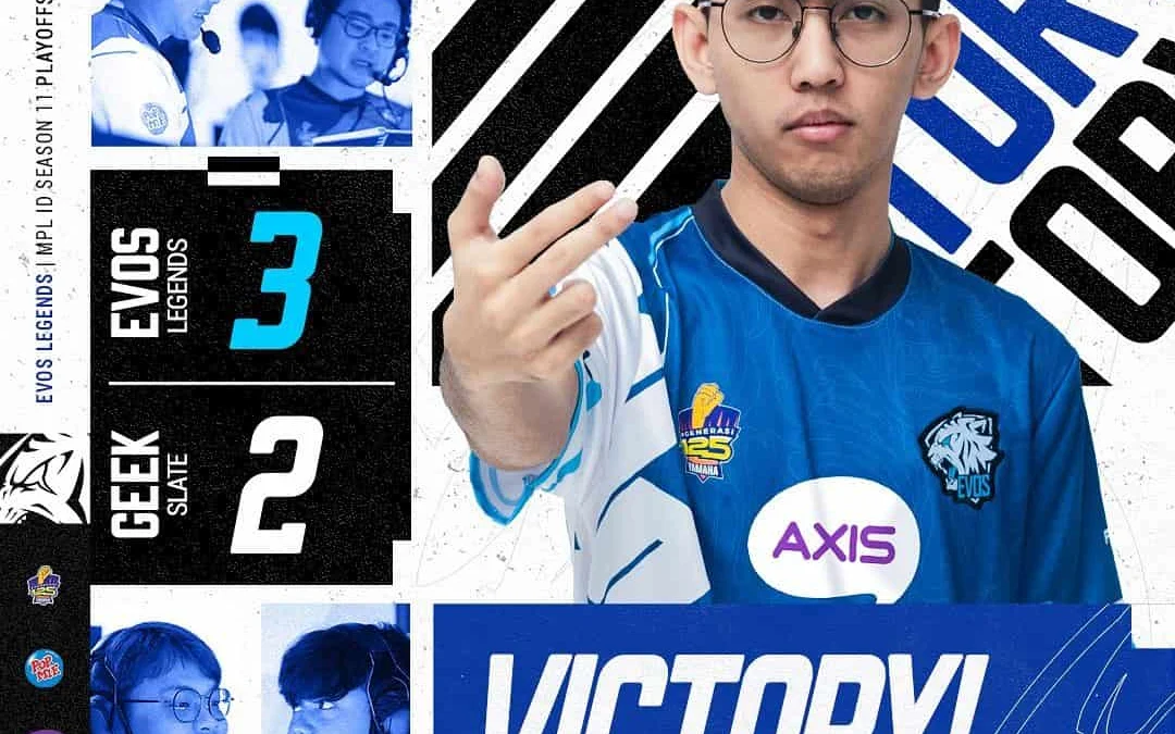 EVOS Legends Menang Dramatis, Depak Geek Slate dari Playoff MPL ID S11