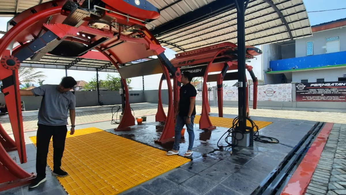 Titan Robotic Carwash Tawarkan Pencucian Mobil dengan Teknologi