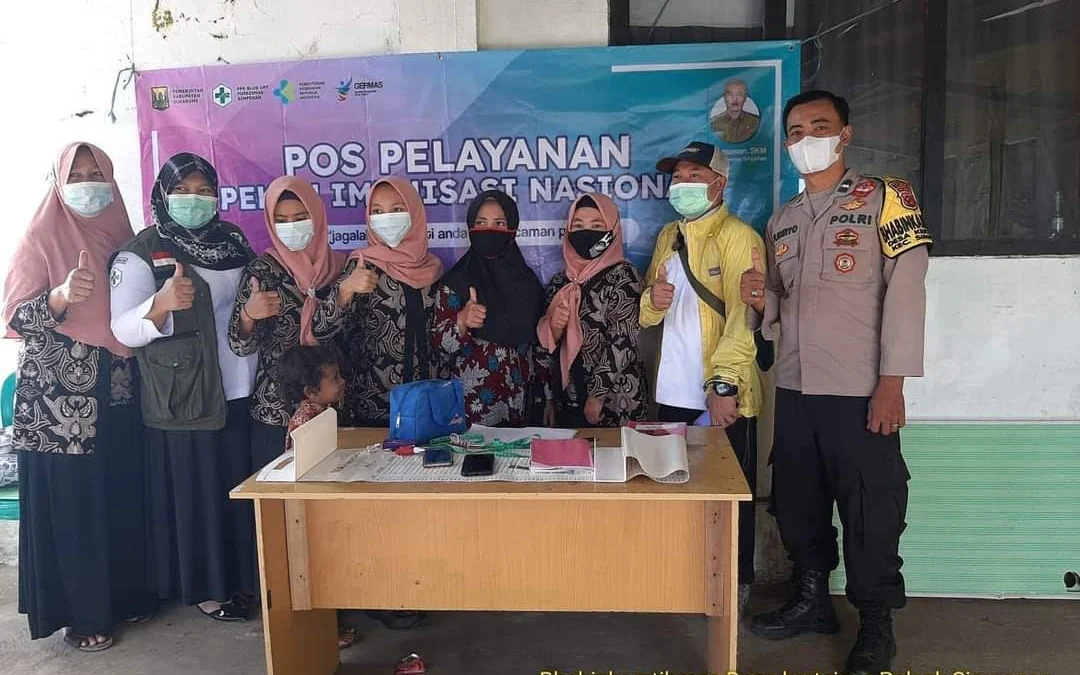 Dukung Imunisasi Polio, Polres Sukabumi Optimalkan Peran Aktif Bhabinkamtibmas