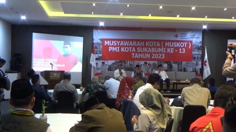 Suranto Sumowiryo Kembali Nakhodai PMI Kota Sukabumi