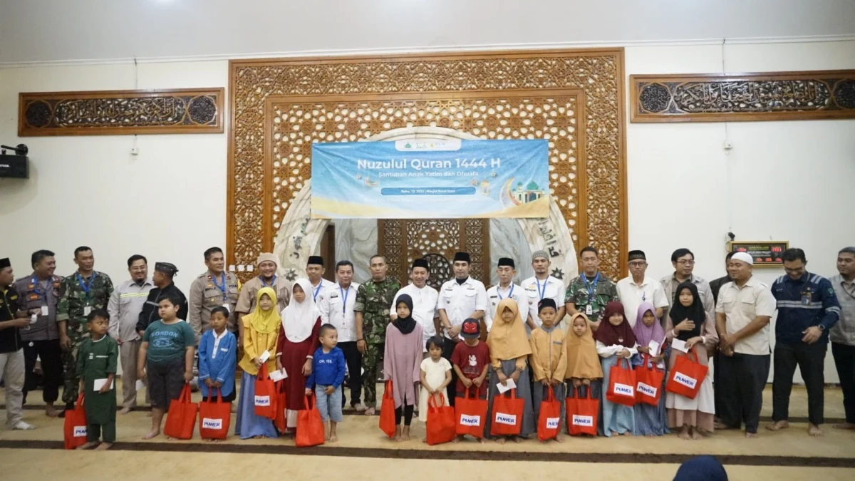 PLTU Palabuhanratu Santuni Ratusan Anak-anak Yatim Piatu  