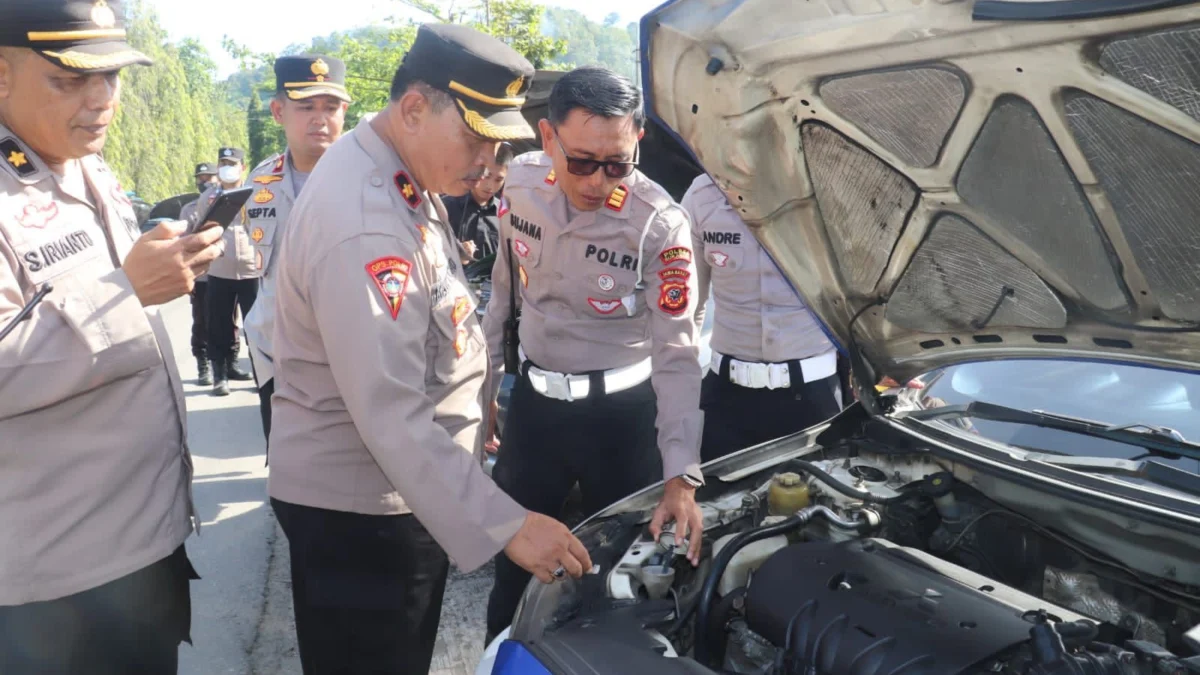 Jelang Operasi Ketupat Lodaya, Puluhan Randis Polres Sukabumi Uji Kelayakan