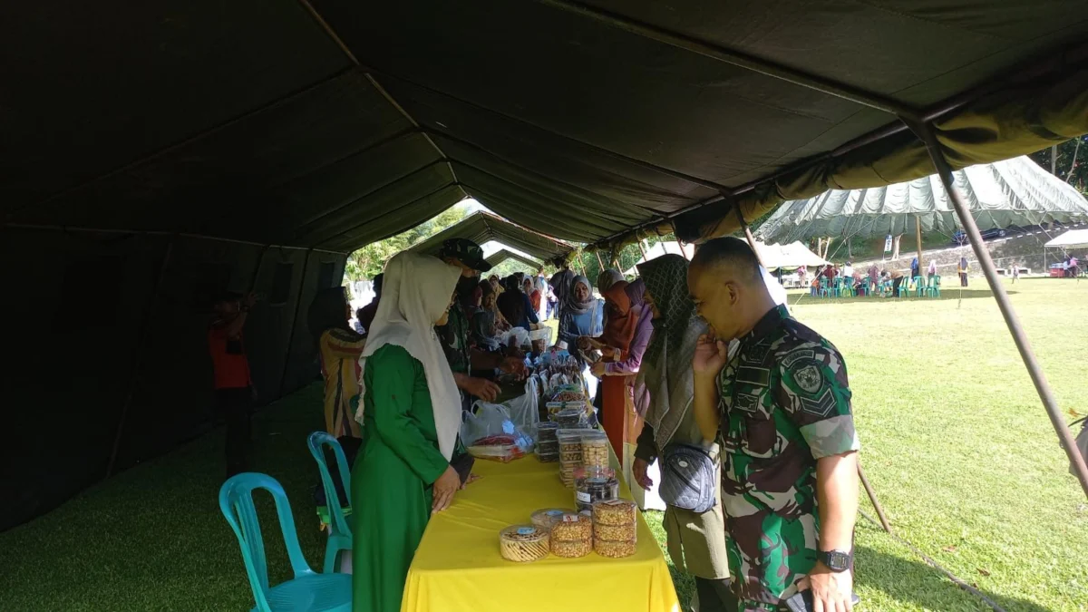 Kodim 0622 Sukabumi Gelar Pasar Murah Ramadan