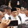 SUKABUMI EKSPRES- Lapas Klas I Sukamiskin Bandung hari ini Selasa 11 Aoril 2023 dipenusi simpatisan jelang kebebasan Anas Urbaningrum.