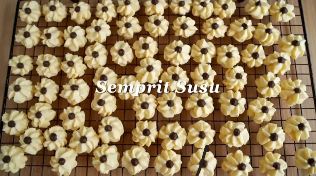 Ide Kue Kering Lebaran, Semprit Susu 3 Bahan ala Luvita Ho