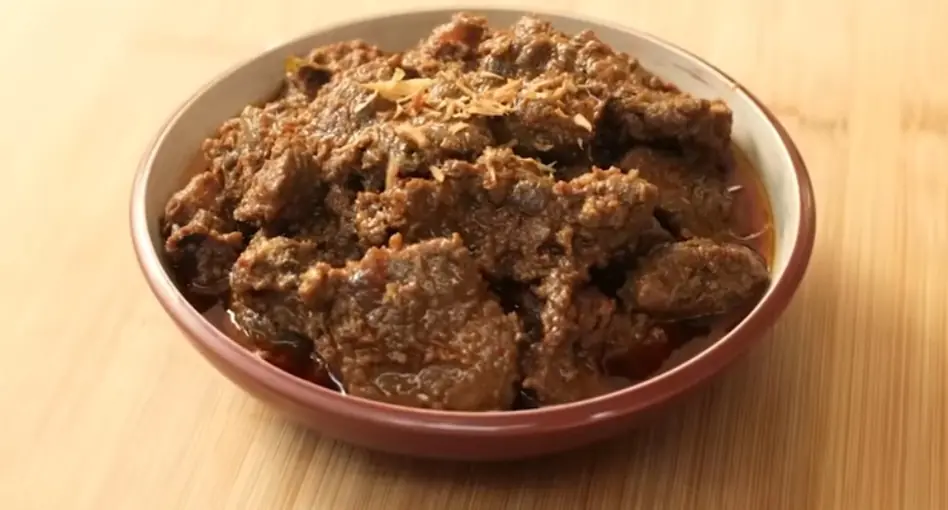 Menu Lebaran Resep Rendang Daging Bumbu Jawa yang Empuk Meresap