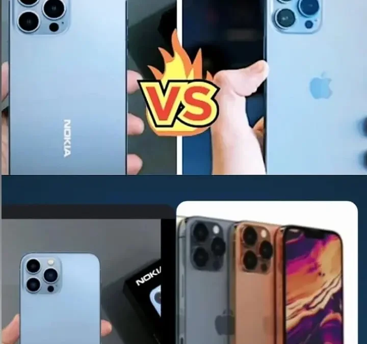 (Sumber Gambar: Tangkapan layar Teknologi Populer/Nokia Edge 2022 Vs Iphone 13 promax)