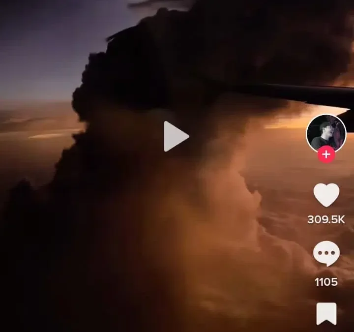 tiktok awan Cumulonimbus