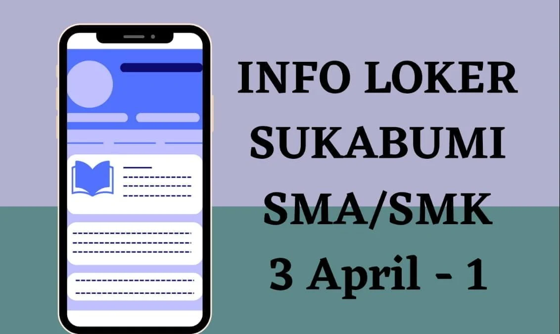 info loker sukabumi sma smk 3 april - 1