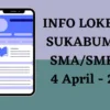 nfo loker sukabumi sma smk 4 april - 2