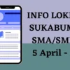 nfo loker sukabumi sma smk 5 april - 2