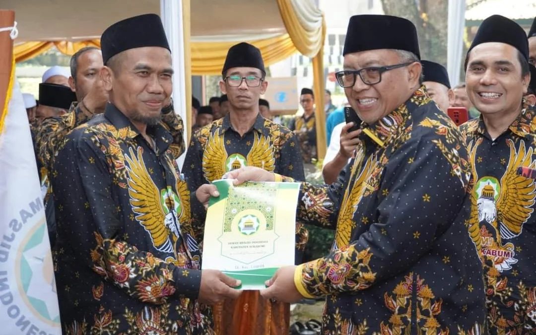 Bupati Hadiri Pelantikan DMI Wilayah II