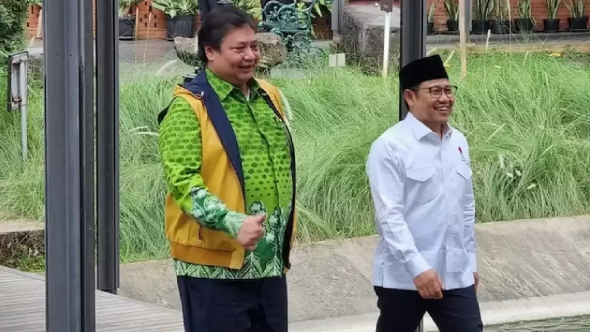 Cak Imin dan Airlangga Lobi Demokrat Gabung Koalisi Besar Cak Imin dan Airlangga Lobi Demokrat Gabung Koalisi Besar