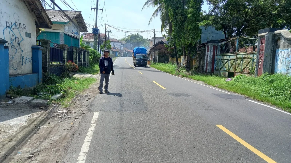 Masyarakat Citarik Dikagetkan Suara Lakalantas yang Melibatkan Dua Kendaraan