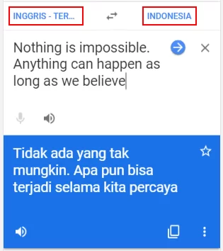 Platfrom Translate Google Bahasa Inggris ke Indonesia Terakurat!