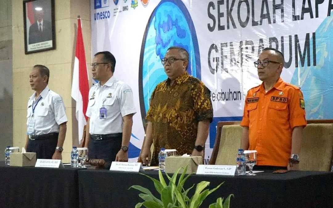 Sukabumi Miliki Potensi Bencana Hidrometeorologi dan Gempa Bumi