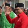 Rombongan PDIP Tiba di Markas PPP Untuk Bahas Pemenangan Ganjar