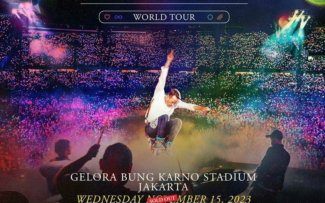 tiket konser Coldplay sudah terjual habis