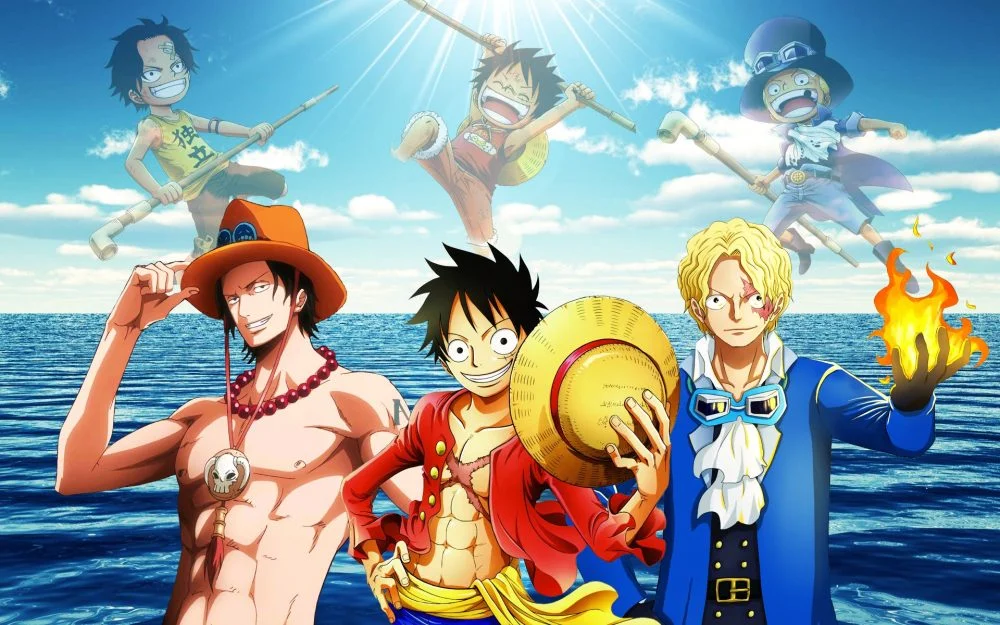 Kisah Masa Lalu 3 Saudara Monster dalam Anime One Piece