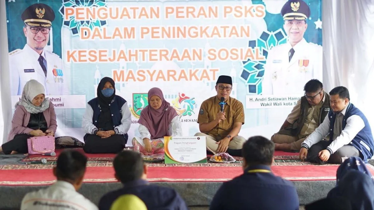 Dinsos Kota Sukabumi Gelar Halal Bihalal dengan Pilar Kesejahteraan Sosial