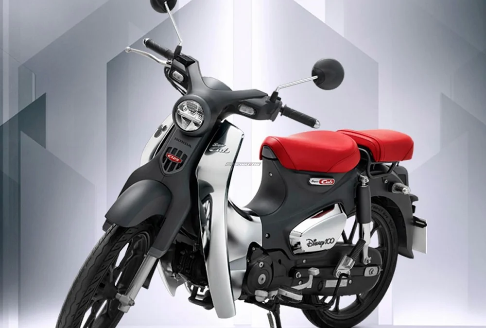 Honda Rilis Supercub C125 Edisi Terbatas Versi Disney