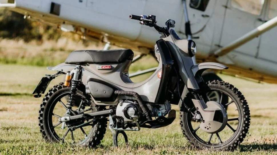 Honda Supercub C125 dengan desain klasiknya bertransofrmasi lebih sangar (Foto:Suara.com)