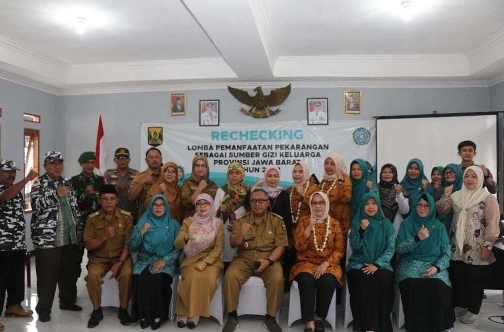 Tim Rechecking Lomba Pemanfaatan Pekarangan Datangi Sukahumi