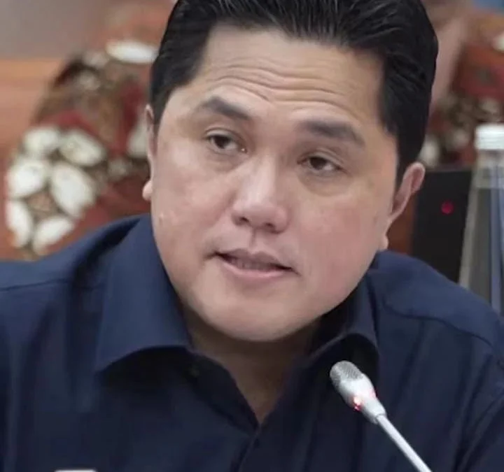 Elektabilitas Erick Thohir Tertinggi di Bursa Cawapres