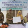 Sekda Pimpin Rakor dan Evaluasi Persiapan KKS Tahun 2023