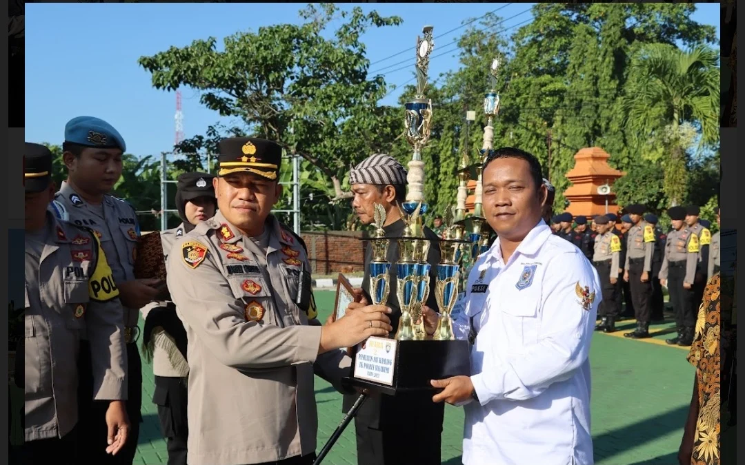 Satkamling Ciracap Mendapat Apresiasi dari Kapolres Sukabumi